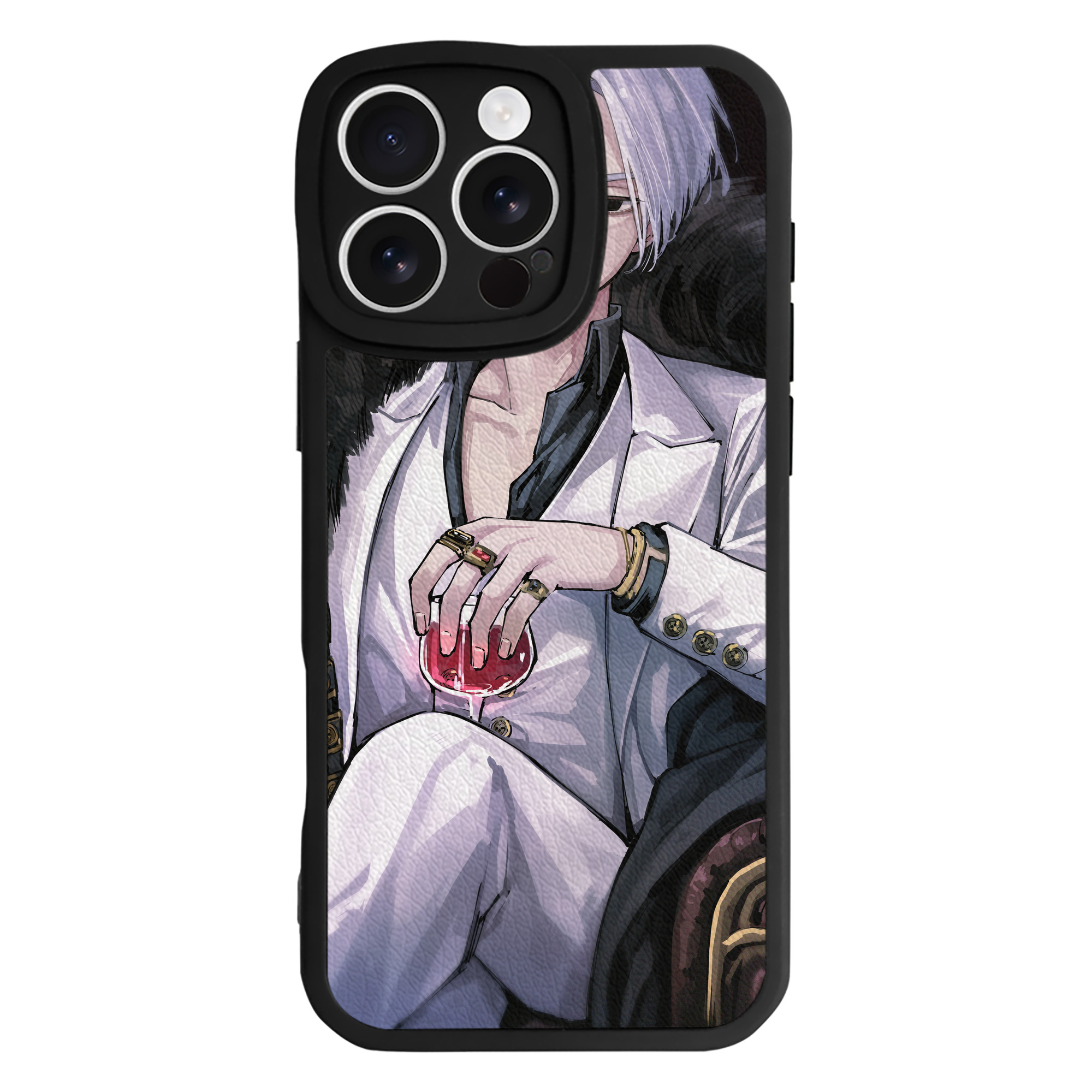 （画像用） 東京リベンジャーズ Tokyo Revengers 【iPhone 16シリーズ対応】シリコンスマホケース（レザー調） 材質：シリコン